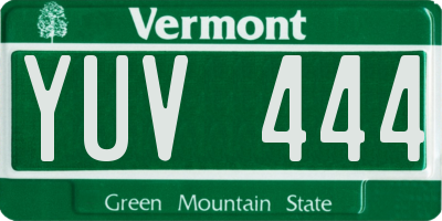 VT license plate YUV444