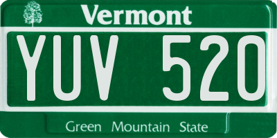 VT license plate YUV520