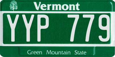 VT license plate YYP779