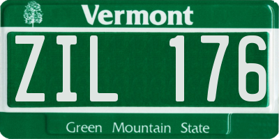 VT license plate ZIL176