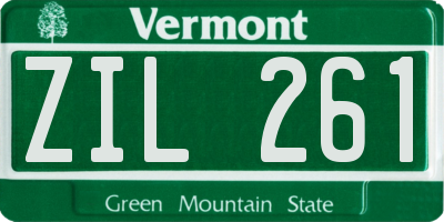 VT license plate ZIL261