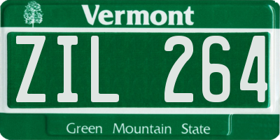 VT license plate ZIL264