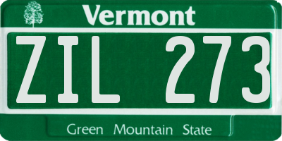 VT license plate ZIL273