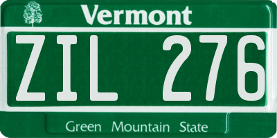 VT license plate ZIL276