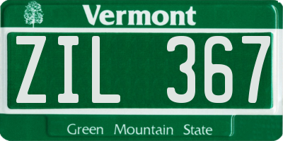 VT license plate ZIL367