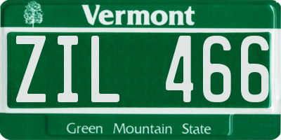 VT license plate ZIL466