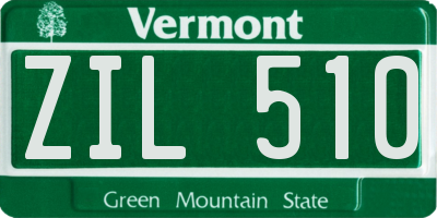 VT license plate ZIL510