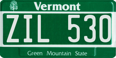 VT license plate ZIL530