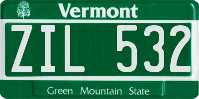 VT license plate ZIL532