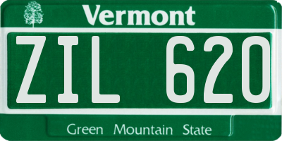 VT license plate ZIL620
