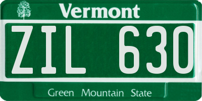 VT license plate ZIL630
