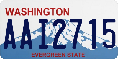 WA license plate AAI2715