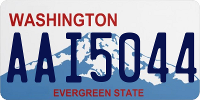 WA license plate AAI5044