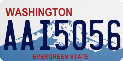 WA license plate AAI5056