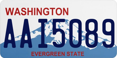 WA license plate AAI5089