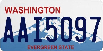 WA license plate AAI5097