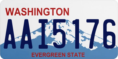WA license plate AAI5176