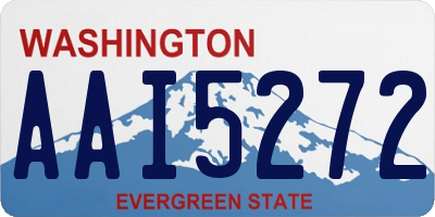 WA license plate AAI5272