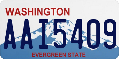 WA license plate AAI5409