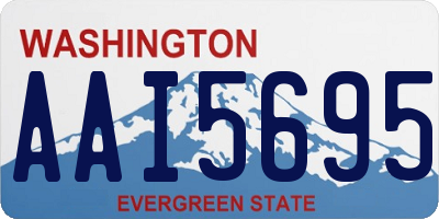 WA license plate AAI5695