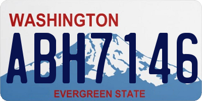 WA license plate ABH7146