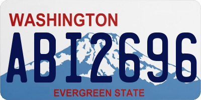 WA license plate ABI2696