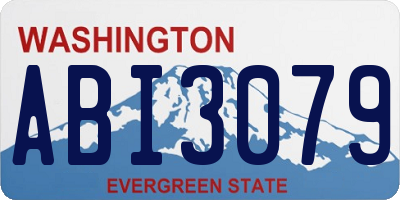 WA license plate ABI3079