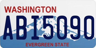 WA license plate ABI5090