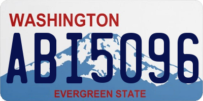 WA license plate ABI5096