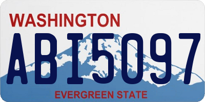 WA license plate ABI5097
