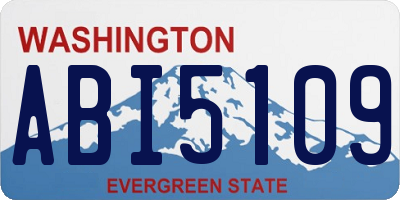 WA license plate ABI5109