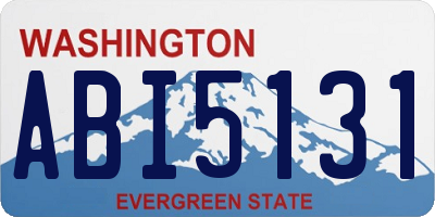 WA license plate ABI5131