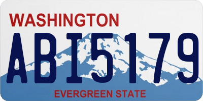 WA license plate ABI5179