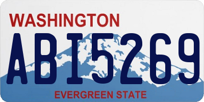 WA license plate ABI5269