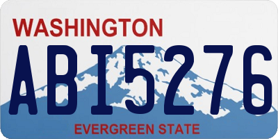 WA license plate ABI5276