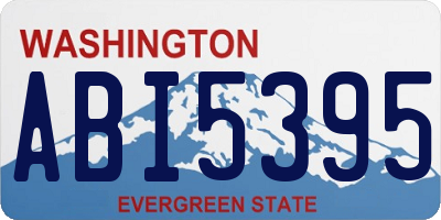 WA license plate ABI5395