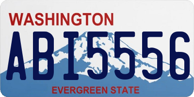 WA license plate ABI5556