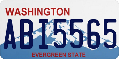 WA license plate ABI5565