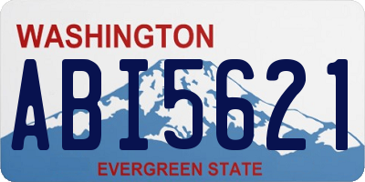 WA license plate ABI5621