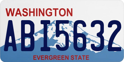 WA license plate ABI5632