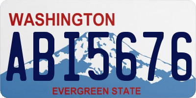 WA license plate ABI5676