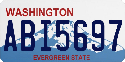 WA license plate ABI5697