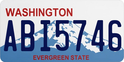 WA license plate ABI5746