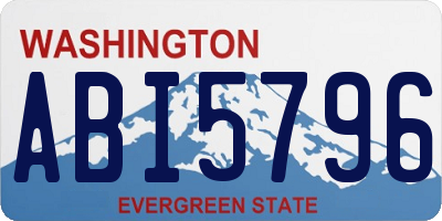 WA license plate ABI5796