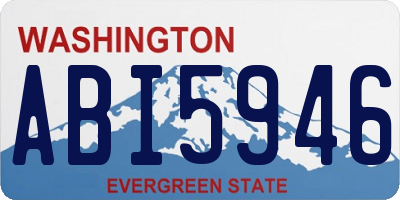 WA license plate ABI5946