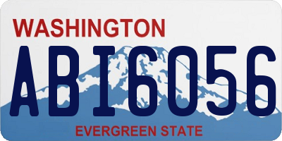 WA license plate ABI6056