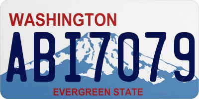 WA license plate ABI7079