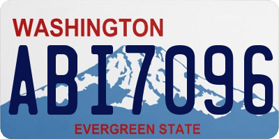 WA license plate ABI7096