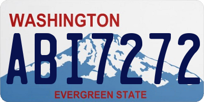 WA license plate ABI7272