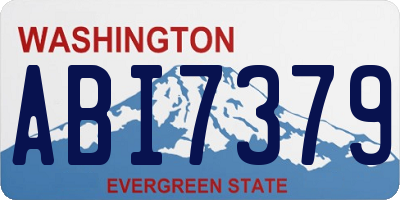 WA license plate ABI7379